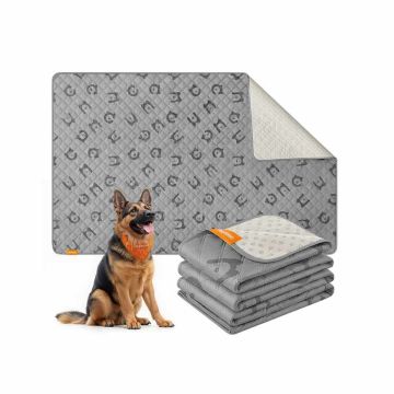 Waterproof dog blanket, 178 x 76 cm, dove gray
