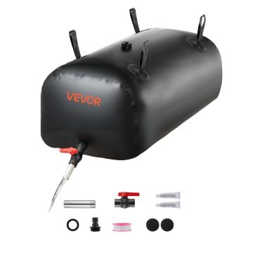 Veesäilitusmahuti VEVOR WSB-113L-Black, 113 l, Must, 85 × 44 × 35 cm