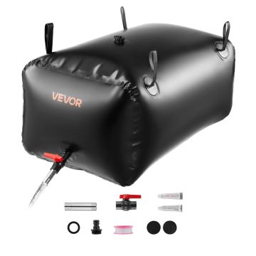 Veesäilituskott VEVOR WSB-240L-Black, 240 l, Must, 1010 × 600 × 450 mm