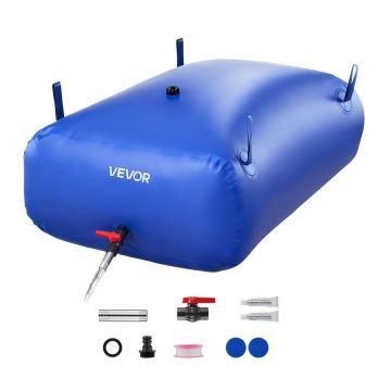 Veesäilitusmahuti VEVOR WSB-330L-Blue, 330 l, Sinine, 121 × 81,5 × 37 cm