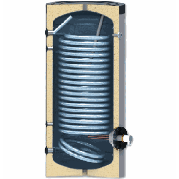 Veesoojendi Sunsystem SWPN200, 200 l, 1 soojusvaheti, 600 × 1450 × 600 mm