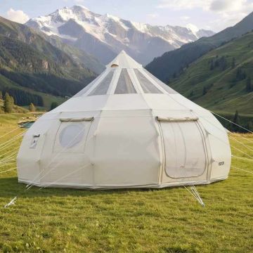 Палатка в форме колокола VEVOR ZJXYMGBXKZ-5M, 10–12 человек, Бежевый