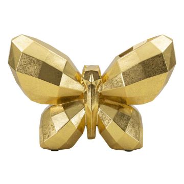 Vaas Butterfly Gold, 22,5 × 15 × 8 cm