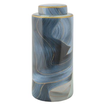 Vaas Elegant, koos kaanega, Ø 15 × 34 cm