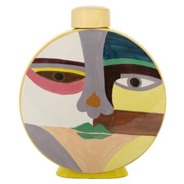 Vaas „Piccassy Color Round“, 28 × 33 × 9 cm