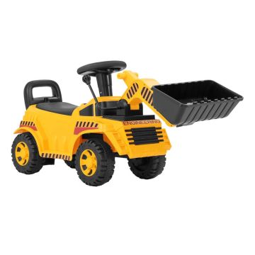 Children's ride-on bulldozer, 2 control levers, 91 × 30 × 42 cm