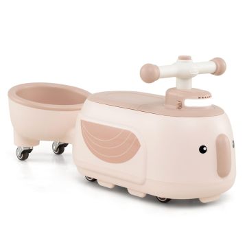 Ride-on toy with trailer, 6 songs, 71 × 24 × 31 cm