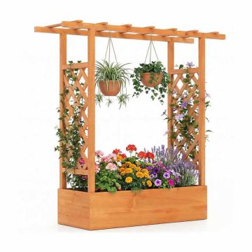 Garden pot GT4591OR, Double grid, 109.22 × 114.3 × 35.56 cm