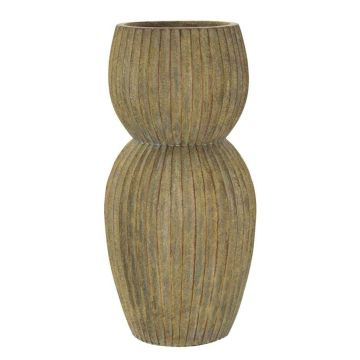 Taimepott Mauro Ferretti Breeze, Roheline, Ø 25 × 52,5 cm