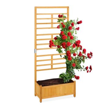 Lillekast võrega Relaxdays 10036888.0, 38 l, 71 × 171 × 31,5 cm