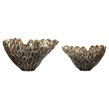 Vaasikomplekt, 2 tk, 51,5 × 28 × 23 cm; 41 × 21,5 × 19 cm
