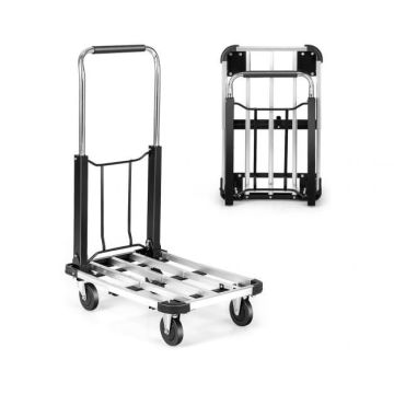 Folding hand trolley
