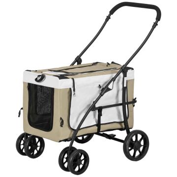 PawHut koerakäru 81x58x97,5cm, erinevates värvides