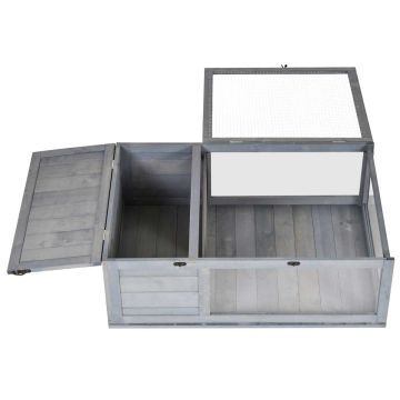 Kilpkonnapuur PawHut 91x60.5x32cm., hall