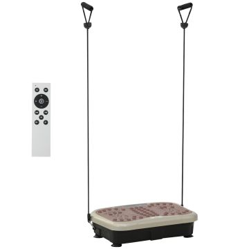 Vibratsiooniplaat Homcom 54x33x14cm, musta/liivakarva