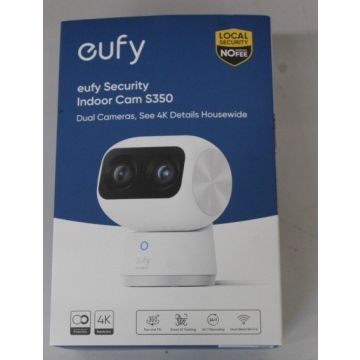 Siseruumide valvekaamera Anker Eufy Security S350, Micro SD kuni 128 GB