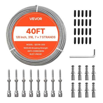 Trossikomplekt VEVOR QD316-009, 7 × 7 kiudu