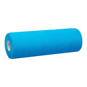 Одноразовые клеевые воротнички для парикмахеров ACTIVESHOP, 5 рулонов, Синие