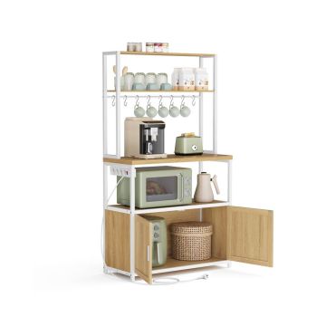 Köögiriiul VASAGLE KKS059YA02, 8 konksu, 40 × 80 × 170 cm