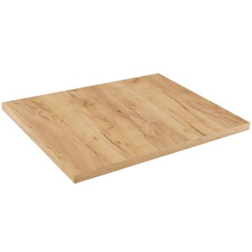 Кухонная столешница Oliwia S80, Коричневая, 80 × 3,2 × 60 см