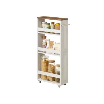 Köögikäru VASAGLE LRC050K01, 4 tasapinda, 15 × 86,5 × 43,2 cm