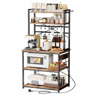 Köögiriiul VEVOR HBJ-GW-03, 12 konksu, 80 × 161,8 × 40 cm