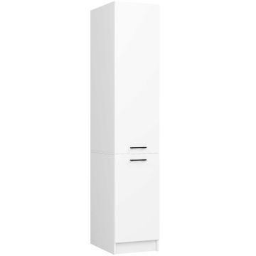 Кухонный шкаф OLIWIA S40/205, 6 полок, Белый, 40 × 205 × 57 см