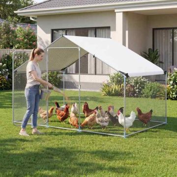 Chicken coop, Silver, 300 × 203 × 202 cm