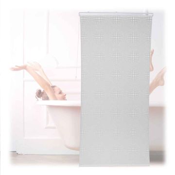 Рулонная штора для ванной Relaxdays, 120 × 245 см