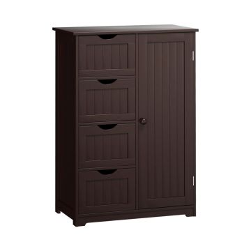 Bathroom cabinet, 4 drawers, 55.88 × 81.28 × 30.48 cm