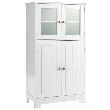 Bathroom cabinet, 5 compartments, 58 × 109 × 30 cm