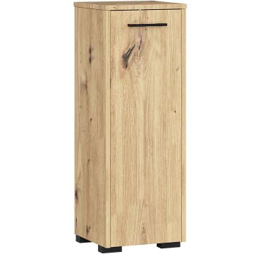 Vannitoakapp FIN S30 1D, universaalne, pruun, 30 × 85 × 30 cm