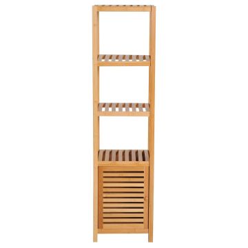 Vannitoakapp Homcom 36x33x140cm, helepruun