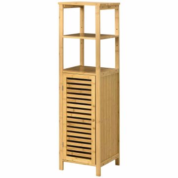 Vannitoakapp Kleankin 32,9x29,9x120cm, helepruun