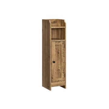 Vannitoakapp VASAGLE, uksega, 20 × 80 × 18 cm