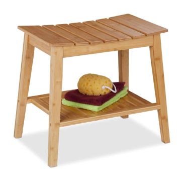 Vannipink Relaxdays 10046271.0, Riiuliga, 51,5 × 45 × 34 cm