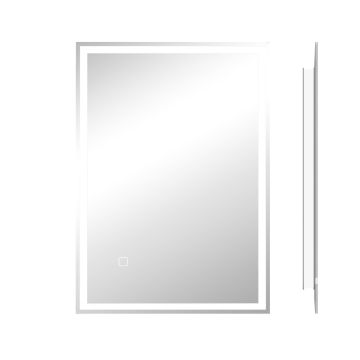 Зеркало для ванной, LED, 50 × 70 × 4 см