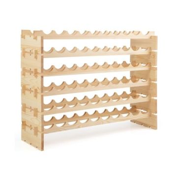 Wine rack, up to 60 bottles, 101 × 73 × 29 cm