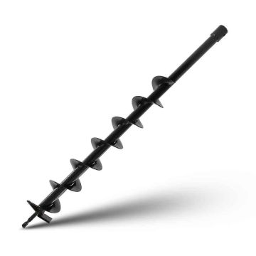 Keerdpuur, 100 mm.