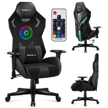 Mänguritool Huzaro Combat 7.6 RGB Black, 90 × 33 × 60 cm
