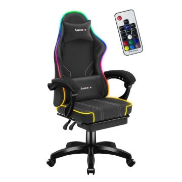 Mänguritool Huzaro Force 3.7 RGB Black, 74 × 59 × 29 cm