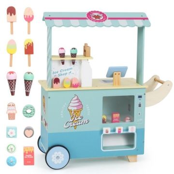 Toy ice cream cart, 75.5 × 88 × 31 cm