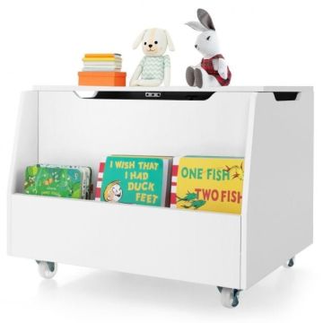 Toy box, 2 compartments, 60 × 46.5 × 48 cm