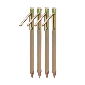 Maavaidade komplekt Relaxdays 10025528.0, 4 tk, 30,5 × 9 × 1,5 cm