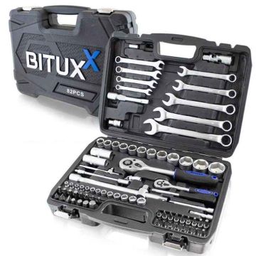 Набор инструментов Bituxx с насадками, 82 шт.