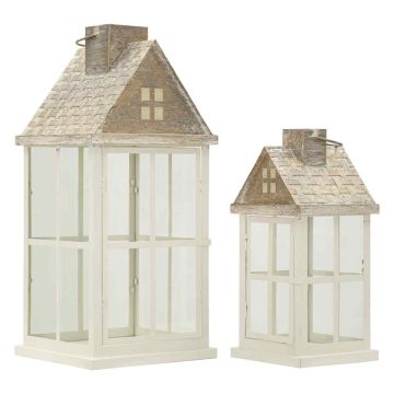 Home Lamps, 2 pcs, 24.5 × 55 × 24.5 cm; 17 × 37.5 × 17 cm