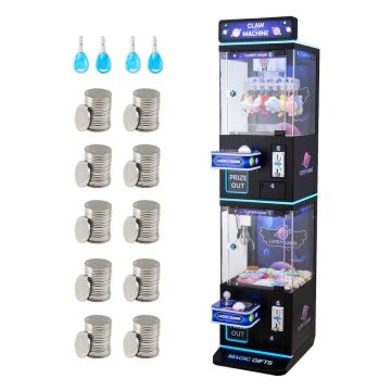 Küüniskraanautomaat VEVOR S-02 / S-03 / S-04, 100 W, Must/lilla, 405 × 1730 × 545 mm