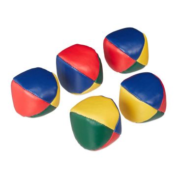 Žongleerimispallide komplekt Relaxdays 10037946.0, 5 tk