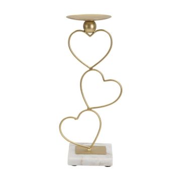 Küünlajalg Hearts, 14,5 × 32,5 × 10 cm