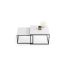 Kohvilaud Twin 70x70x42cm / 60x60x36 cm, must